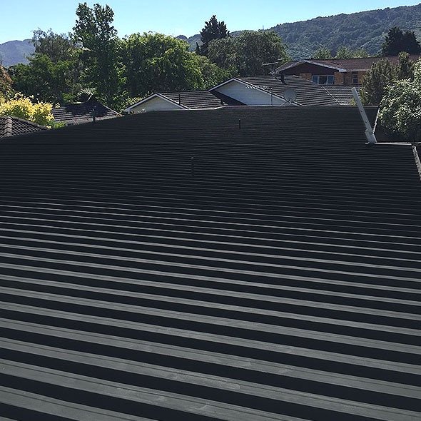 Finished Job Exterior Roof Painting Wellington
